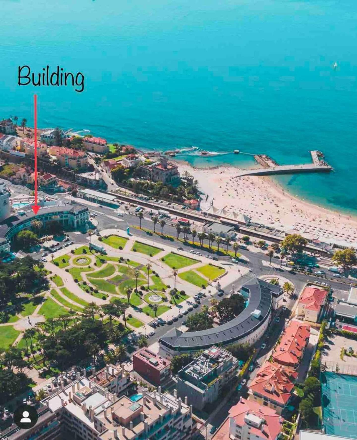Sea View 2 Mins Walk To Beach And Estoril Casino المظهر الخارجي الصورة